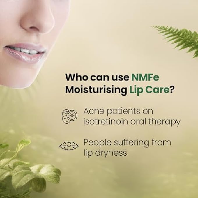 NMFe MOISTURISING LIP CARE 10 GM | LIP BALM | SPF40+ FOR DRY AND CHAPPED LIPS | ALOE VERA & VITAMIN E | PROTECTS LIPS FROM DRYNESS & SUN DAMAGE | DERMATOLOGICALLY TESTED - Image 4